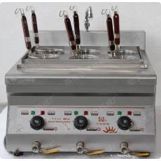 臺(tái)式六頭電熱煮面爐，商用電熱煮面爐 煮面機(jī) 麻辣燙機(jī)