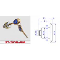 ST-203H-48Φ 險箱鎖、防盜鎖、通道鎖