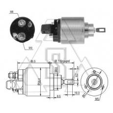 起動(dòng)機(jī)電磁開關(guān)0-331-303-147 ZF 972