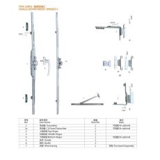 OTA-SJ001 角部鉸鏈C 門窗配件