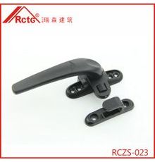 RCZS-023瑞誠(chéng)歐式大把執(zhí)手 黑色鋁合金單點(diǎn)內(nèi)外開(kāi)執(zhí)手 門(mén)窗配件