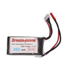 Breeze微風3s 11.1V 850mah 30C航模鋰電池 F3P四軸多軸用