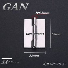 304不銹鋼2寸工業(yè)電柜鉸鏈50*32*1.5無孔焊接機(jī)械設(shè)備合頁